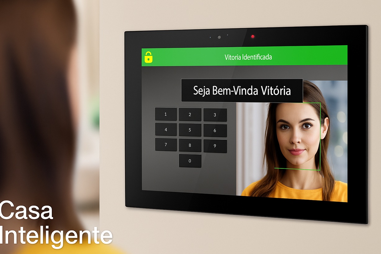 Sua casa reconhece você. Mais do que tecnologia, um olhar que acolhe. Acesse seu mundo com segurança absoluta e deixe que casa prepare o cenário perfeito assim que você chegar. 